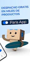 Paris app Screenshot