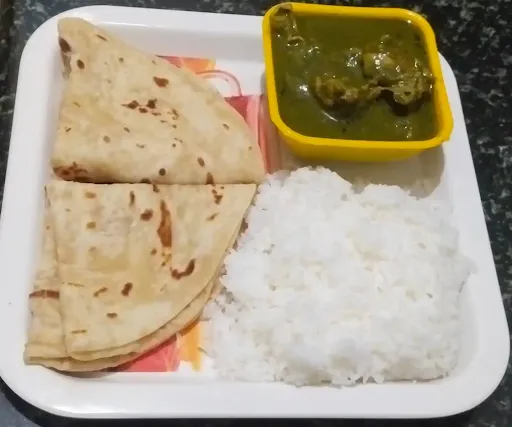 Palak Chicken Fry Combo