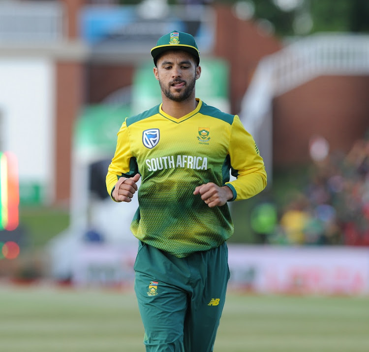 JP Duminy of South Africa during the KFC T20 cricket match between South Africa and Bangladesh on 29 October 2017 at Senwes Park.