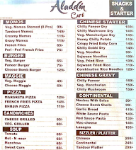 Aladdin Cafe menu 3