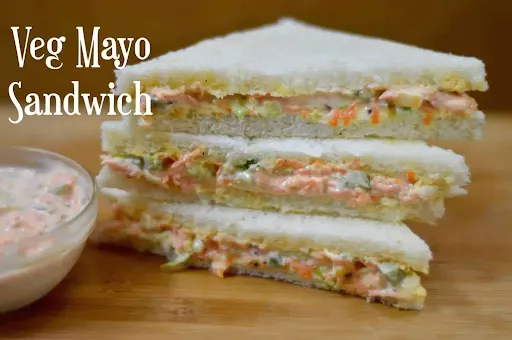 Veg Mayo Salad Plain Sandwich