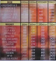 Hide Out Lounge & Cafe menu 2