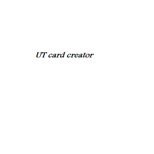 UT Card Creator