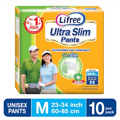 LIFREE SLIM ABSORB PANTS M 10'S