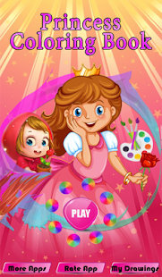 Princess Coloring Book Screenshot