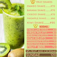 Khanna Juice And Shakes Corner menu 3