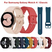 Dây Đeo 20Mm Cho Đồng Hồ Thông Minh Samsung Galaxy Watch 4 40Mm 44Mm/Watch 4 Classic 42Mm 46Mm