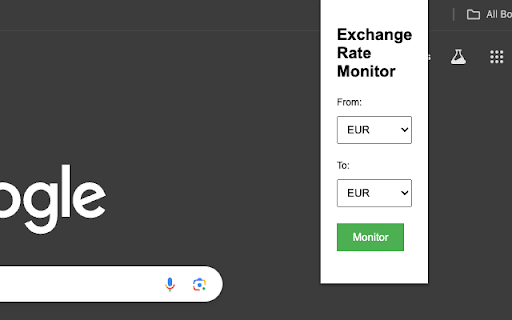 Exchange Rate Monitor