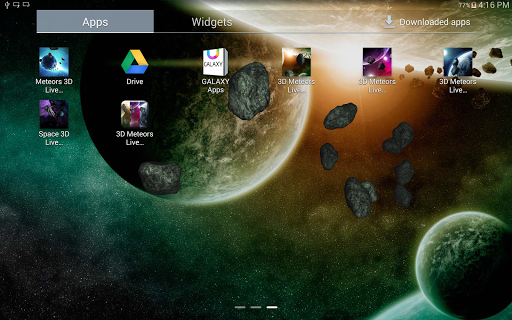 免費下載個人化APP|3D Meteors 3 app開箱文|APP開箱王