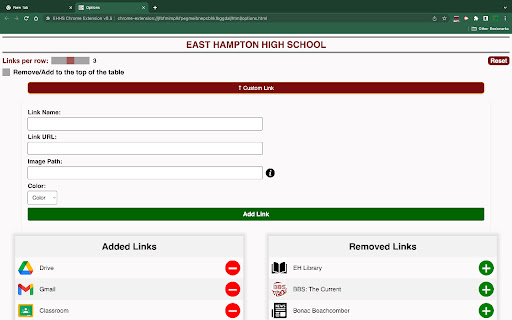 EHHS Chrome Extension v0.5.7