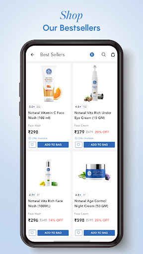 Screenshot The Moms Co. - Skin Care Shop