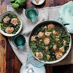 Turkey Meatball Soup with Greens was pinched from <a href="http://www.myrecipes.com/recipe/turkey-meatball-soup-greens" target="_blank">www.myrecipes.com.</a>