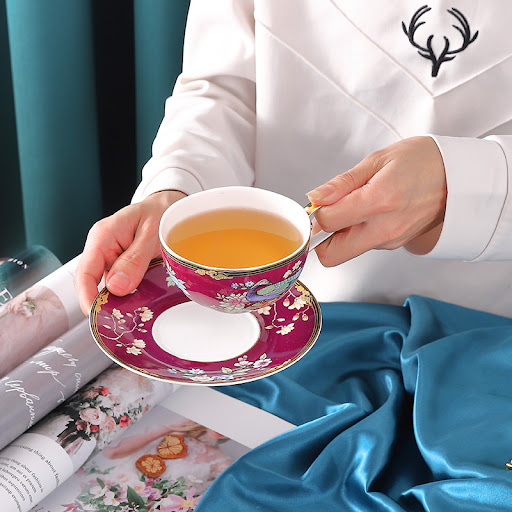 Title 2, Luxurious Ceramic Child and Mother Afternoon Te...