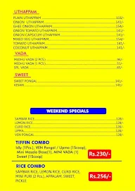 Purvi's Kitchen menu 2