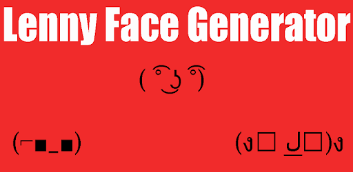 Lenny Face Generator Cute