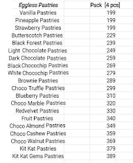 24 Hour Pastries Hub menu 1