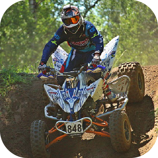 Quad Bike Race Desert Offroad