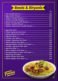 Faasos Signature Wraps & Rolls menu 3