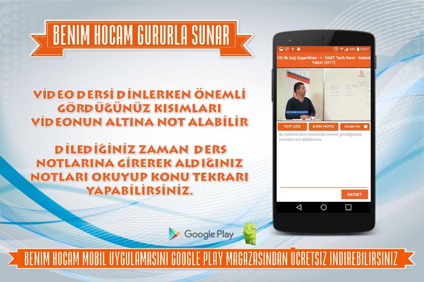 Benim Hocam Mobil - Beta Screen 3