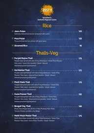 Zesty Kitchen menu 3