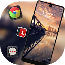 Herunterladen Beautiful scenery under the sunset bridge Installieren Sie Neueste APK Downloader