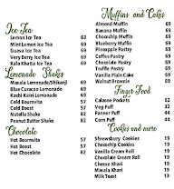 Kannu ki Chai menu 4