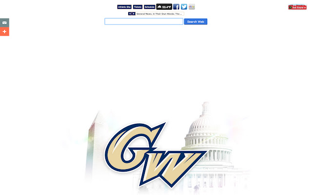 George Washington University New Tab