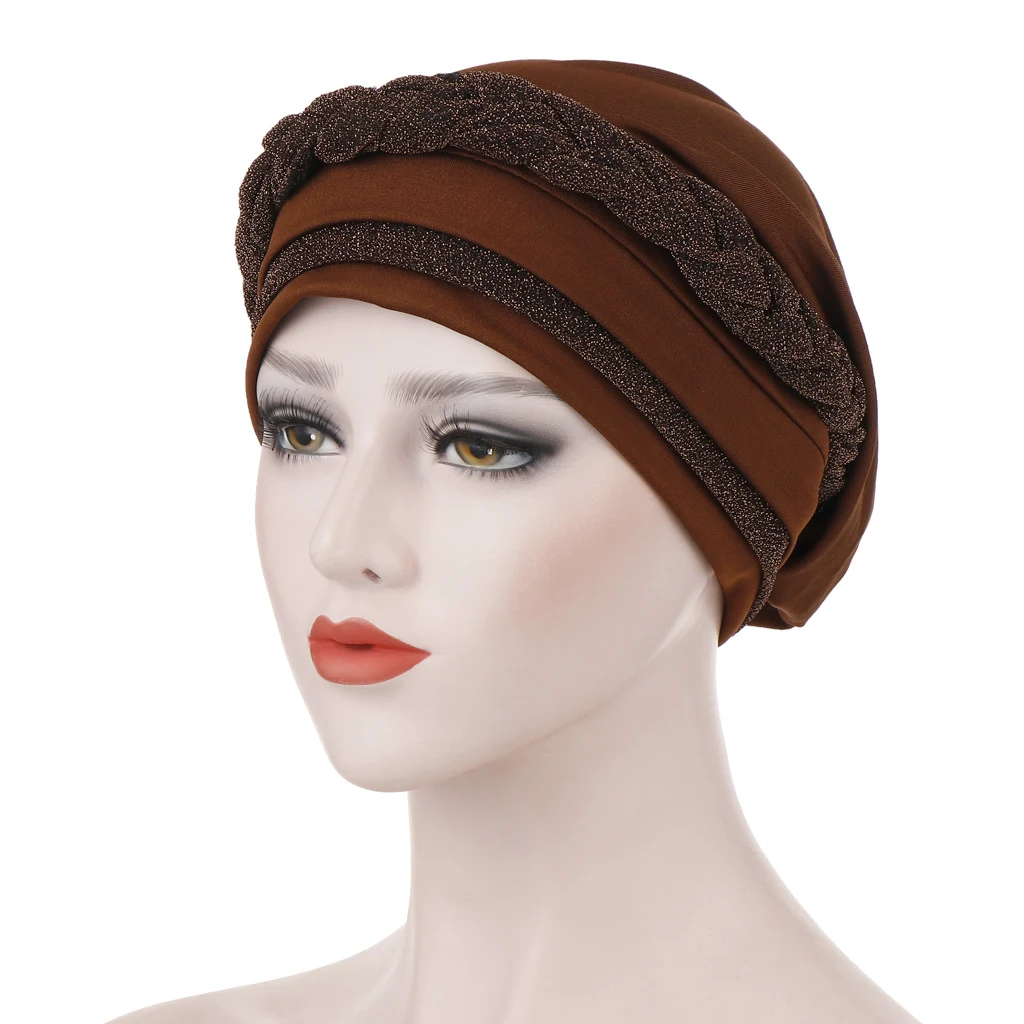 Title 40, Nouveau chapeau Turban multicolore en chanvre c...