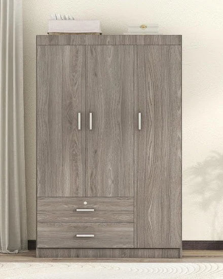 3 Doors Wardrobe Armoire Closet, Large Freestanding Armoi... - 1