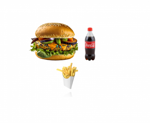 Chicken Burger Combo ( Chicken Burger + French Fries + Coke 250 Ml)