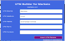 UTM Builder for Marketo small promo image