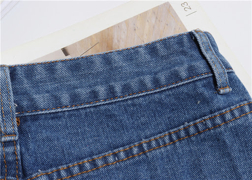 Title 12, Fashionable all-match denim girdle with womens...