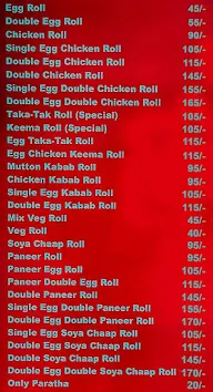 Kolkata's Lazeez Kathi Rolls And Momos menu 2