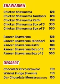 34 Chowringhee Lane menu 2