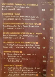 Chennai Express menu 5