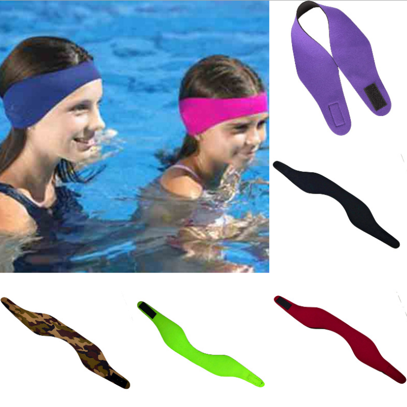 Zwemhoofdband met waterdichte oor bescherming. Voorkomt water in de oren en pijn. Comfortabel en veilig zwemmen. Ideaal voor kinderen en volwassenen.
