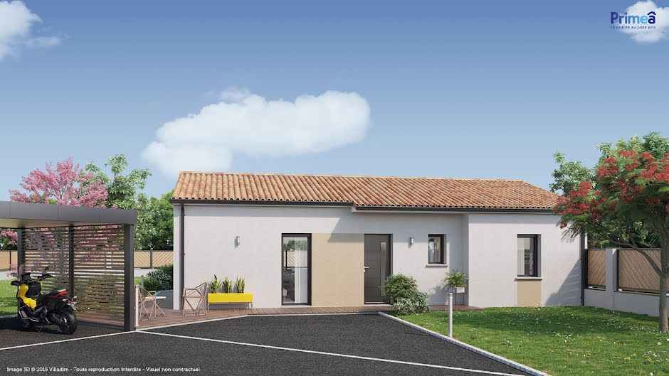 Vente maison neuve 4 pièces 82 m² à Saint-Aubin (40250), 156 666 €
