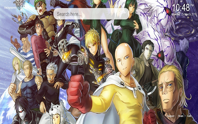 One Punch Man HD Wallpapers New Tab