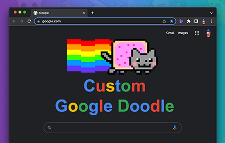 Custom Doodle Logo for Chrome™ by Sweezy Preview image 0