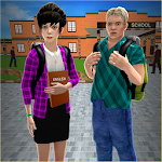 Cover Image of Download Virtual Hostel Life Simulator: High School Games 1.05 APK