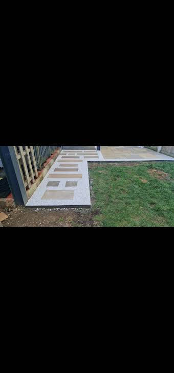Patio indian sand stone and decking  album cover