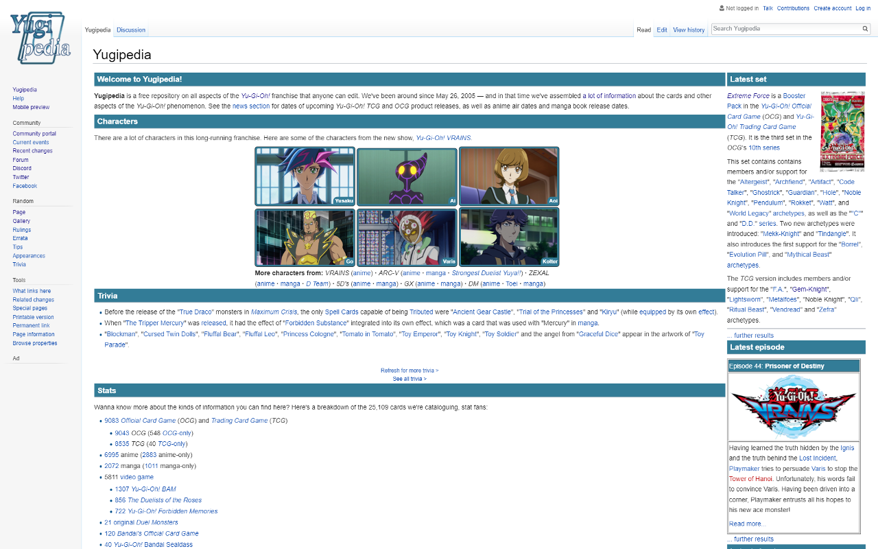 Yugipedia Redirect Preview image 0