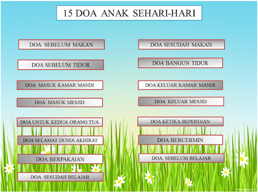 Doa Anak Islam Muslim Lengkap