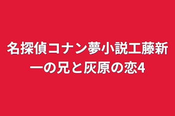 「名探偵コナン夢小説工藤新一の兄と灰原の恋4」のメインビジュアル