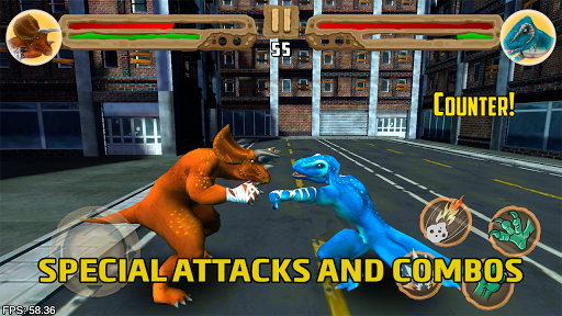 Dinosaurs fighters - Free fighting games screenshots 9