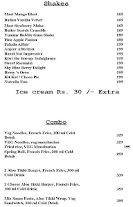 MV Cafe & Restro Bar menu 7
