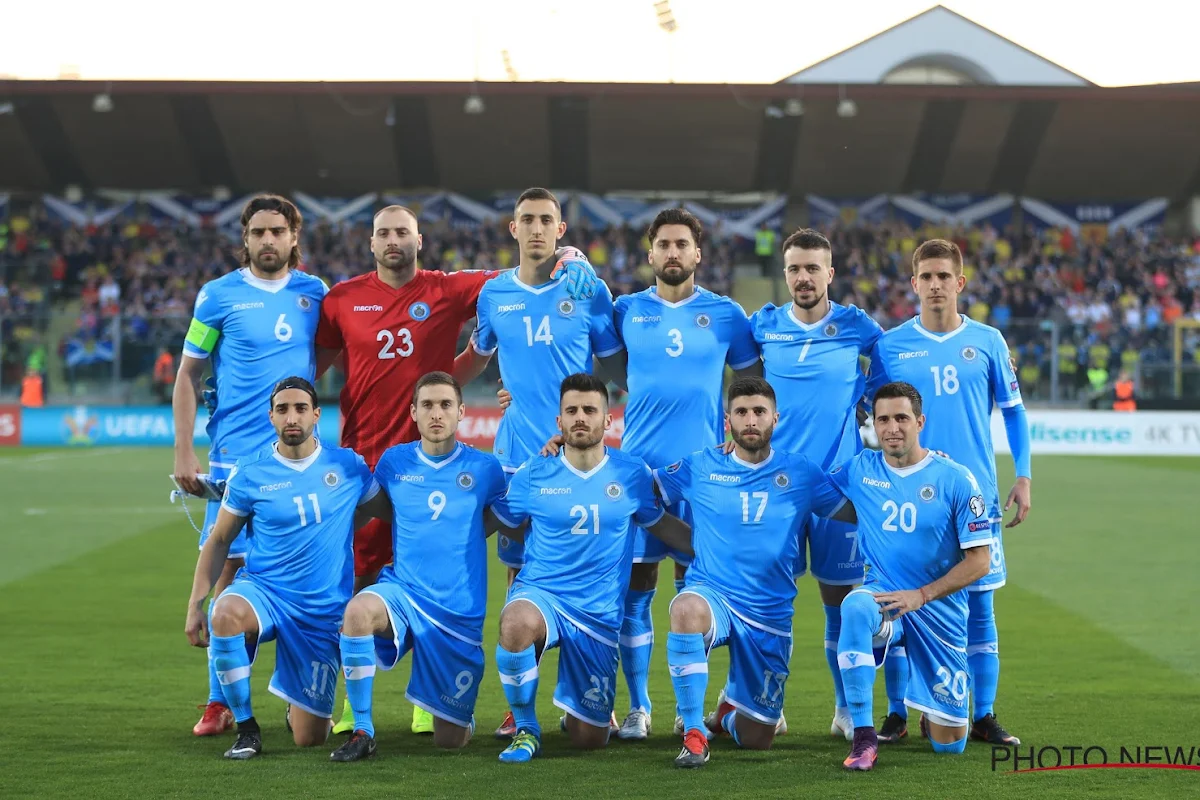 San Marino ziet 'sterkhouder' uitvallen voor duel tegen de Rode Duivels