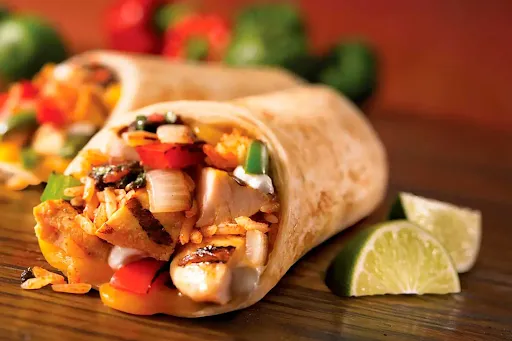 Tangy Panner Cheesy Burrito Roll