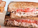 Turkey and Tomato Panini Recipe | Kitchen Daily was pinched from <a href="http://www.kitchendaily.com/recipe/turkey-and-tomato-panini" target="_blank">www.kitchendaily.com.</a>