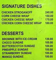 Fatso's menu 7